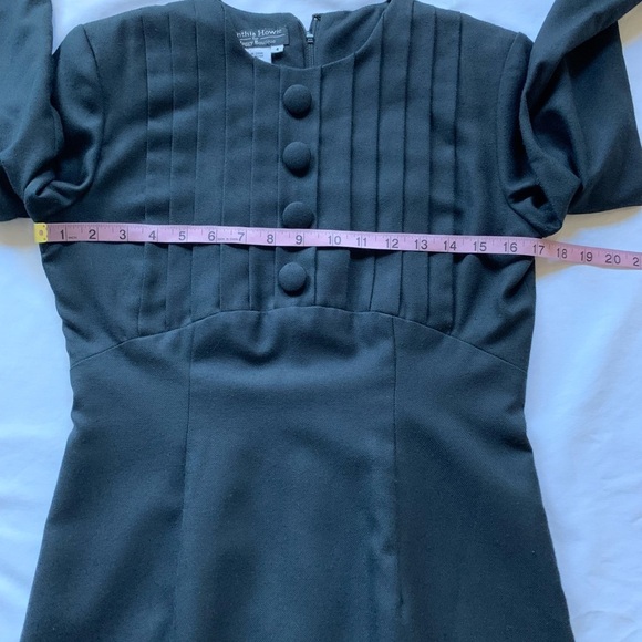 Vintage Cynthia Howie Vintage Black Dress‎ - Picture 7 of 16